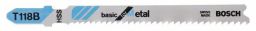 Bosch Stichsägeblatt T 118 B, Basic for Metal, 25er-Pack