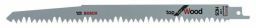 Bosch Säbelsägeblatt S 1531 L, Top for Wood, 100er-Pack