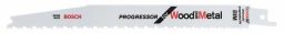 Bosch Säbelsägeblatt S 3456 XF, Progressor for Wood and Metal, 5er-Pack