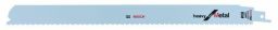 Bosch Säbelsägeblatt S 1226 CHF, Heavy for Metal, 5er-Pack