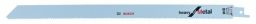 Bosch Säbelsägeblatt S 1225 VF, Heavy for Metal, 5er-Pack