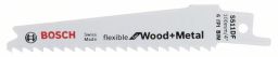 Bosch Säbelsägeblatt S 511 DF, Flexible for Wood and Metal, 5er-Pack