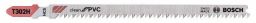 Bosch Stichsägeblatt T 302 H, Clean for PVC, 3er-Pack