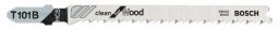 Bosch Stichsägeblatt T 101 B, Clean for Wood, 5er-Pack