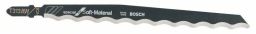 Bosch Stichsägeblatt T 313 AW, Special for Soft Material, 3er-Pack