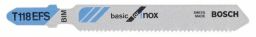 Bosch Stichsägeblatt T 118 EFS, Basic for Inox, 3er-Pack