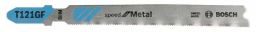 Bosch Stichsägeblatt T 121 GF, Speed for Metal, 5er-Pack, Bleche