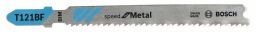 Bosch Stichsägeblatt T 121 BF, Speed for Metal, 5er-Pack, Bleche