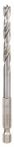 Bosch Holzspiralbohrer, 1/4-Sechskantschaft, 6 x 63 x 106 mm