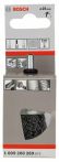 Bosch Pinselbürste, Stahl, gewellter Draht, 0,3 mm, 25 mm, 4500 U/ min