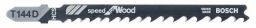 Bosch Stichsägeblatt T 144 D, Speed for Wood, 3er-Pack