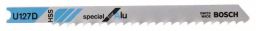 Bosch Stichsägeblatt U 127 D, Special for Alu, 3er-Pack