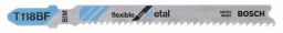 Bosch Stichsägeblatt T 118 BF, Flexible for Metal, 5er-Pack