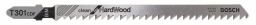 Bosch Stichsägeblatt T 301 CDF, Clean for Hard Wood, 5er-Pack