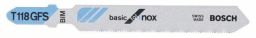 Bosch Stichsägeblatt T 118 GFS, Basic for Inox, 5er-Pack