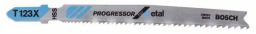 Bosch Stichsägeblatt T 123 XF, Progressor for Metal, 3er-Pack