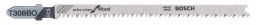 Bosch Stichsägeblatt T 308 BO, Extraclean for Wood, 3er-Pack