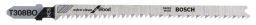Bosch Stichsägeblatt T 308 BO, Extraclean for Wood, 5er-Pack
