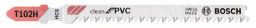 Bosch Stichsägeblatt T 102 H Clean for PVC, 5er-Pack
