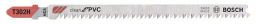 Bosch Stichsägeblatt T 302 H, Clean for PVC, 5er-Pack