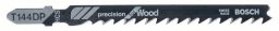 Bosch Stichsägeblatt T 144 DP, Precision for Wood, 3er-Pack