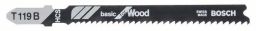 Bosch Stichsägeblatt T 119 B, Basic for Wood, 5er-Pack