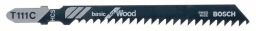 Bosch Stichsägeblatt T 111 C, Basic for Wood, 3er-Pack