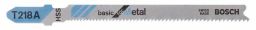 Bosch Stichsägeblatt T 218 A, Basic for Metal, 5er-Pack