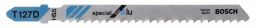 Bosch Stichsägeblatt T 127 D, Special for Alu, 3er-Pack