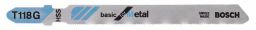 Bosch Stichsägeblatt T 118 G, Basic for Metal, 3er-Pack