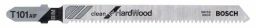Bosch Stichsägeblatt T 101 AIF, Clean for Hard Wood, 5er-Pack