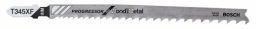 Bosch Stichsägeblatt T 345 XF, Progressor for Wood and Metal, 3er-Pack