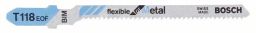 Bosch Stichsägeblatt T 118 EOF, Flexible for Metal, 3er-Pack