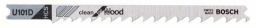 Bosch Stichsägeblatt U 101 D, Clean for Wood, 3er-Pack