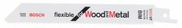 Bosch Säbelsägeblatt S 922 VF, Flexible for Wood and Metal, 5er-Pack
