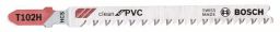 Bosch Stichsägeblatt T 102 H Clean for PVC, 3er-Pack