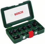Bosch HM-Fräser-Set, 12-teilig, mit 1/4 Schaft