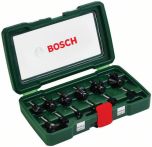 Bosch HM-Fräser-Set, 12-teilig, mit 8 mm Schaft