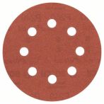 Bosch Schleifblatt C470 für Exzenterschleifer, 115 mm, 240, 8 Löcher, Klett, 5er-Pack