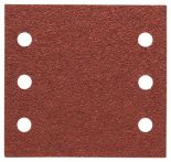 Bosch Schleifblatt C470, 115 x 107 mm, 40, 6 Löcher, Klett, 10er-Pack