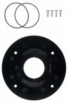 Bosch Grundplatte rund, Zubehör für Bosch-Kantenfräse GKF 600 Professional