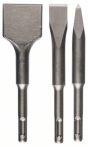 Bosch Kurzmeißel-Set SDS-plus, 3-teilig, 140, 140 x 20,140 x 40 mm
