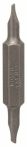 Bosch Doppelklingenbit, S0, 6 x 4,0, S0, 6 x 4,0, 45 mm