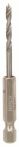 Bosch Holzspiralbohrer, 1/4-Sechskantschaft, 3 x 33 x 74 mm