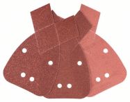 Bosch Schleifblatt C430, 100 x 170 mm, 2 x 80, 2 x 120, 2 x 180, 4 Löcher, 6er-Pack