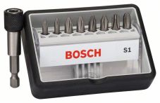 Bosch Schrauberbit-Set Robust Line S Extra-Hart, 8 + 1 teilig, 25 mm, PH