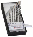 Bosch Betonbohrer-Robust Line-Set CYL-3, Silver Percussion, 5-teilig, 5 - 8 mm