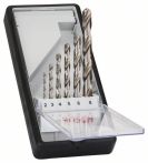 Bosch Metallbohrer-Set Robust Line HSS-G, DIN 135, 135°, 6-teilig, 2 - 8 mm