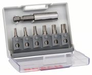 Bosch Schrauberbit-Set Extra-Hart (Security-Torx), 7-teilig, 25 mm