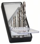 Bosch Holzspiralbohrer-Set Robust Line, 1/4-Sechskantschaft, 7-teilig, 2 - 8 mm